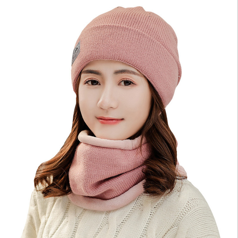 Beanie Hat for Women Satin Lined Beanie Hats Winter Hat Womens Cuffed Beanies Knit Skull Cap Warm Ski Hat