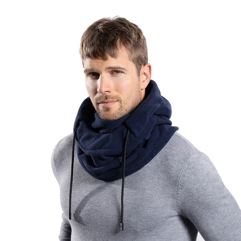 Winter Cycling Windproof Hat Women's Outdoor Sports Warm Pullover Hat Men's Ski Mask Neck Hat