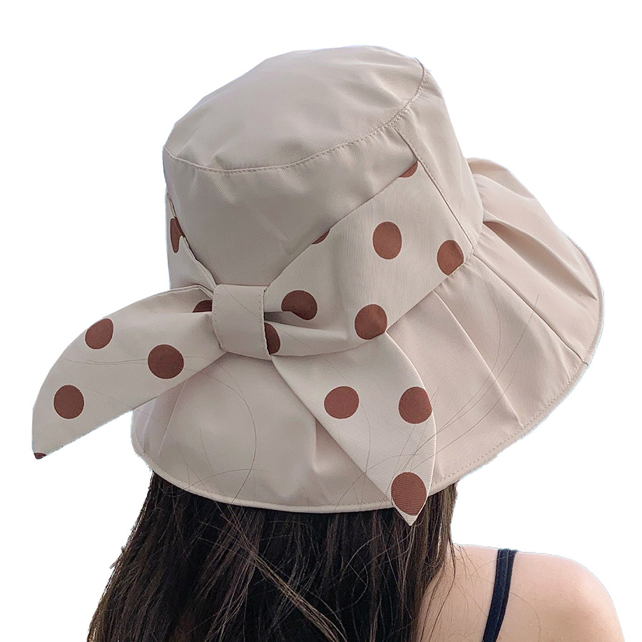 Women's summer sun hat with wide brim, suitable for outdoor activities, foldable, breathable, lightweight, and thin.
