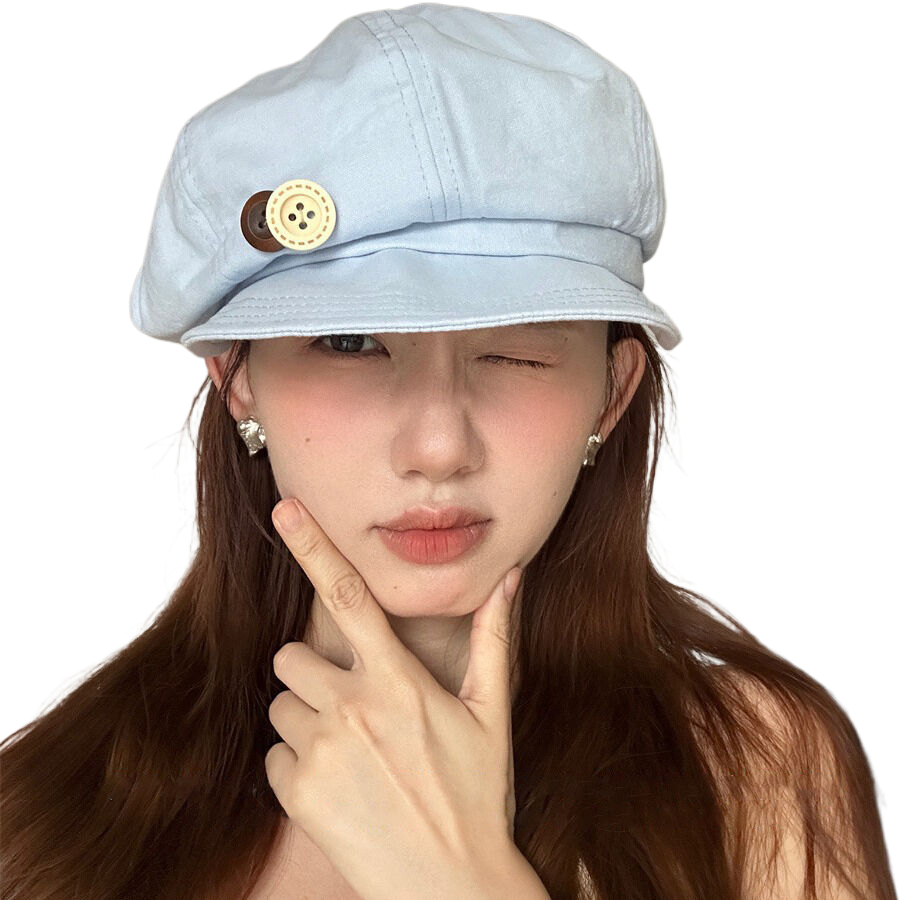 2025 New Designer's Personal Collection, Oversized, Face-Slimming, Japanese Style, Artistic Hat for Women, Retro Painter's Beret